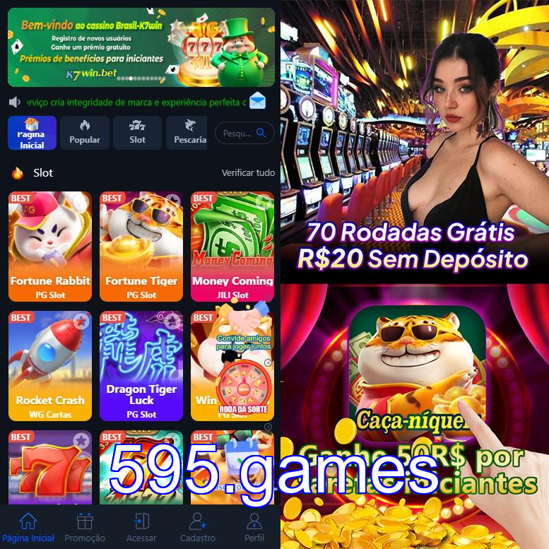 Cadastro no 595games: Comece com um Bônus de Boas-vindas!