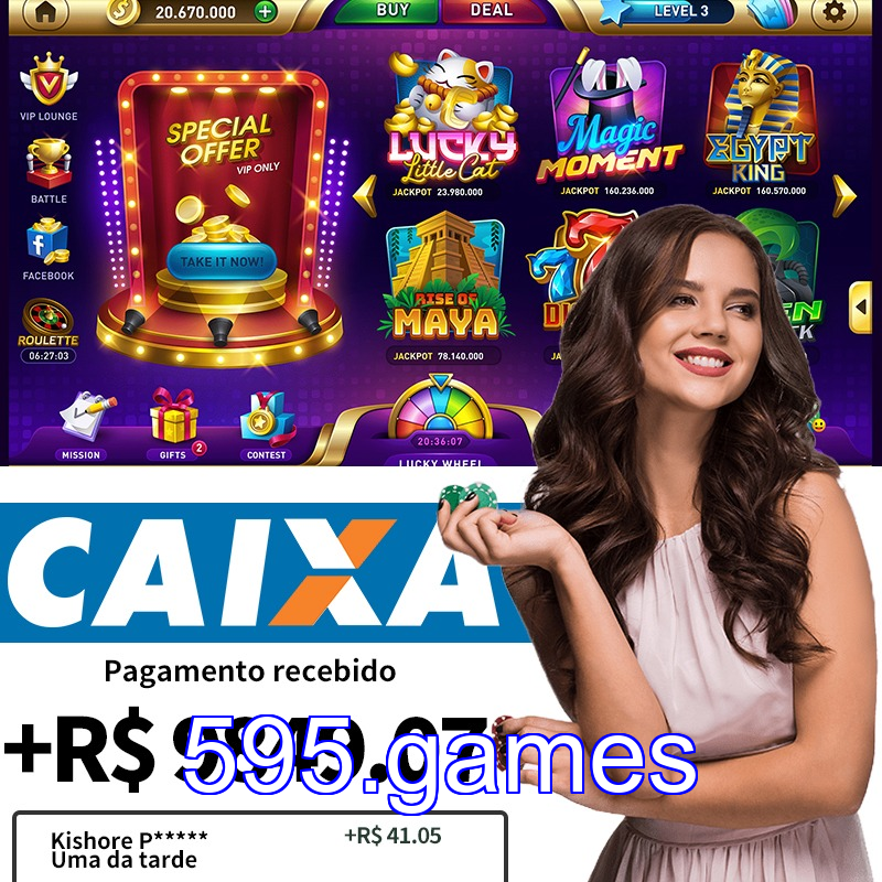 Cadastro no 595games: Comece com um Bônus de Boas-vindas!